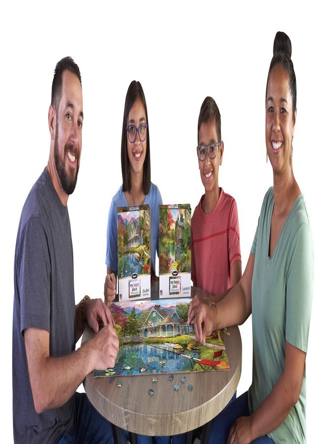 RoseArt - My Happy Place - Fishing Retreat - 1000 Piece Jigsaw Puzzle for Adults - Image 5